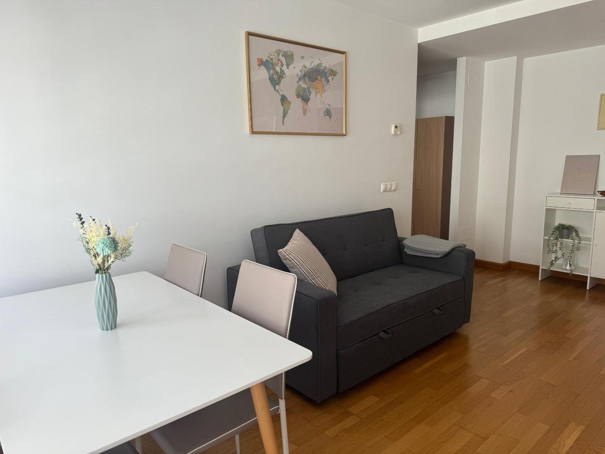Apartamento En Gijon Con Garaje Y Wifi Zewnętrze zdjęcie